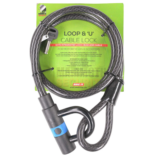 Mammoth Security Mammoth security loop & "u" cable lock